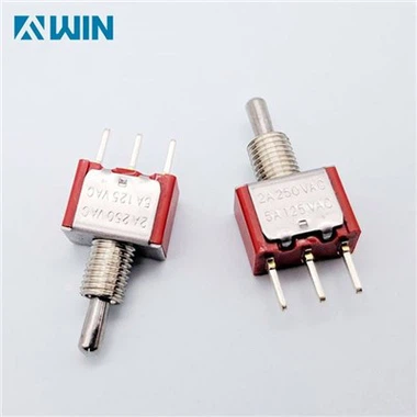 PCB Mount Sub Min Lodret vippekontakt