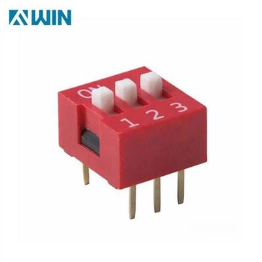 3 Position 6 Pin DIP-switch