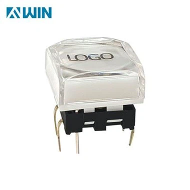 Udsend video belyst trykknap