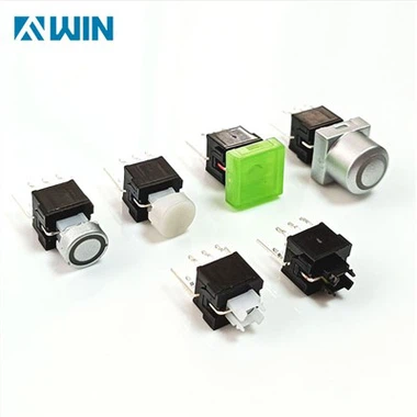 Låsende taktil kontakt