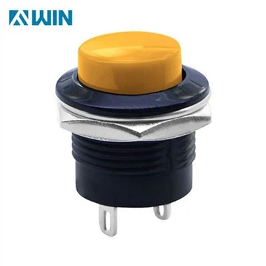 Rund panelmonteret 16 mm trykknap