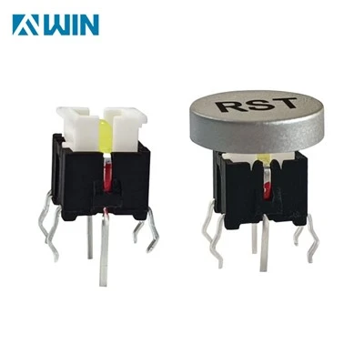 Hvid Led Taktil Switch
