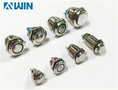 Almindelige kontakttyper og karakteristika for metaltrykknapkontakter